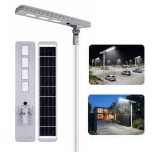 NovusTech 250W All-in-One Solar Street Light – Aluminium Body