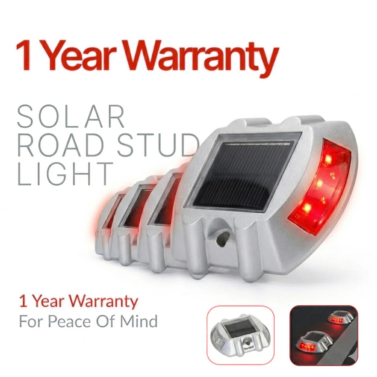 NovusTech Solar Road Stud Light – 6 LED - Image 7