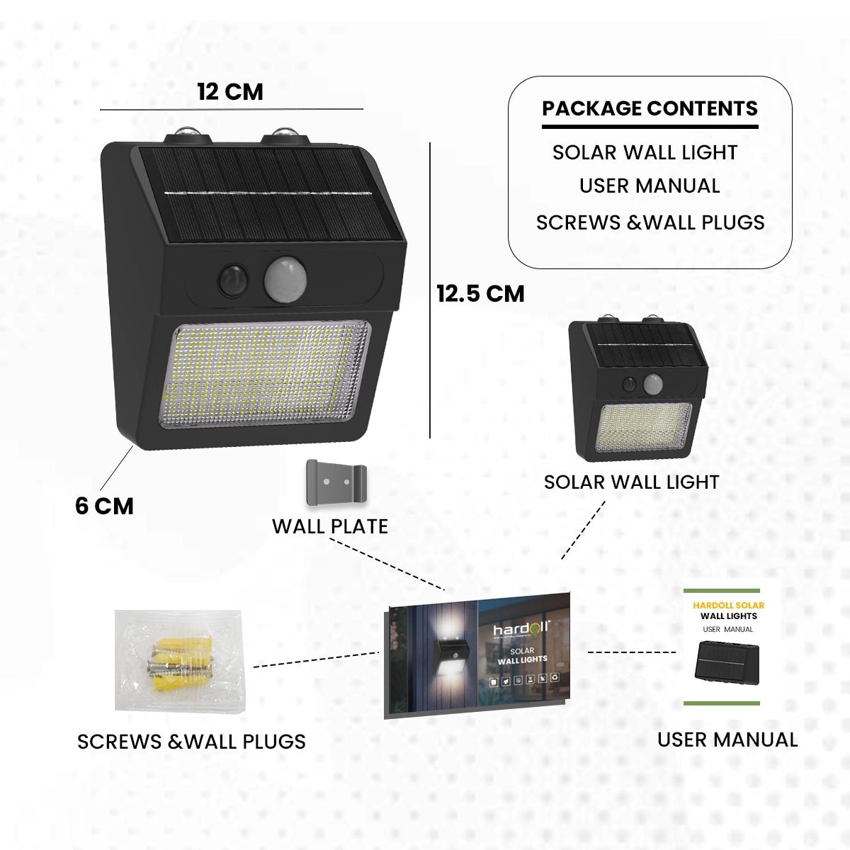 NovusTech Solar Wall Lights Outdoor – Motion Sensor - Image 4