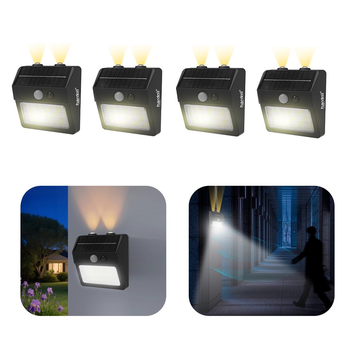 NovusTech Solar Wall Lights Outdoor – Motion Sensor - Image 8