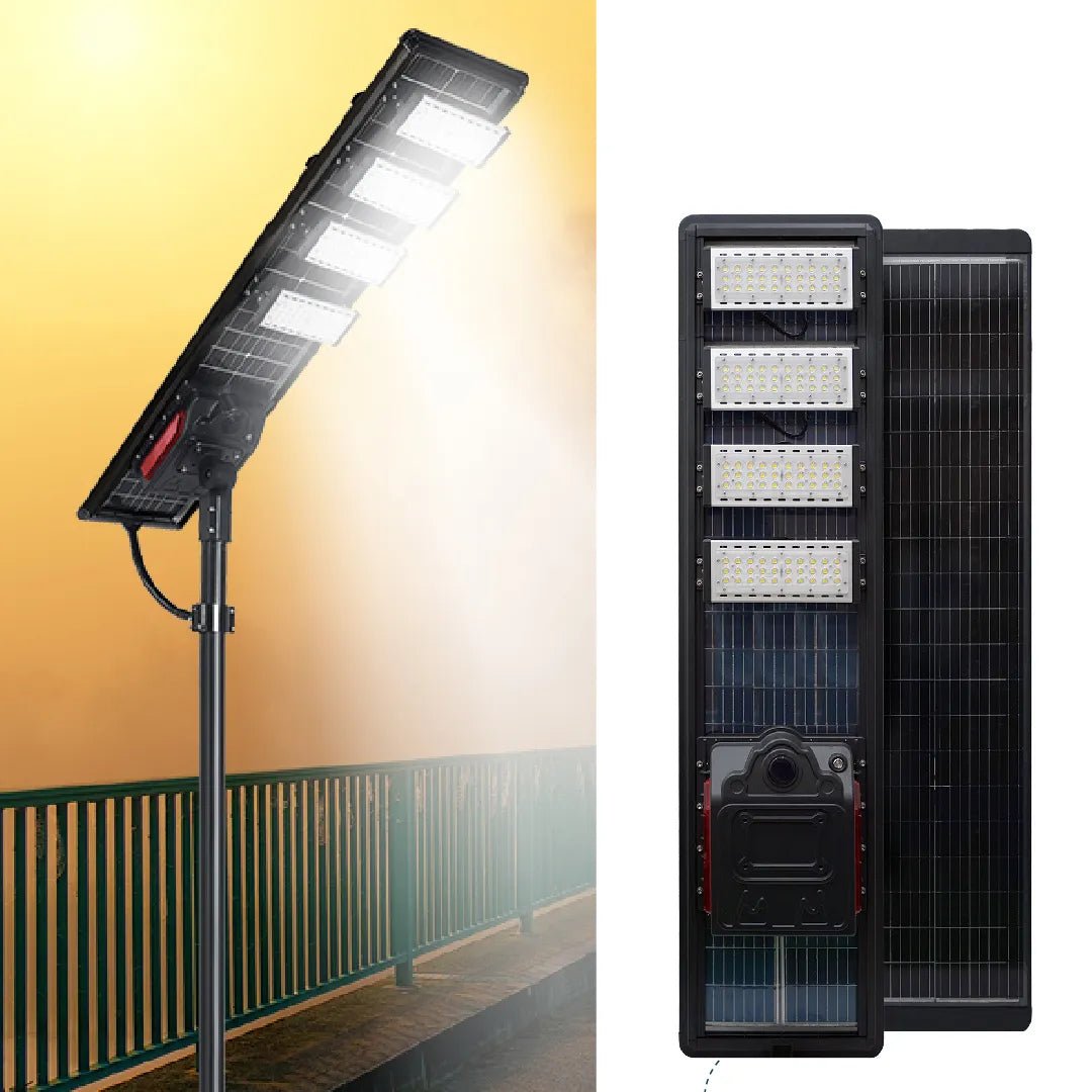 NovusTech 100W Solar Street Light – Cool White