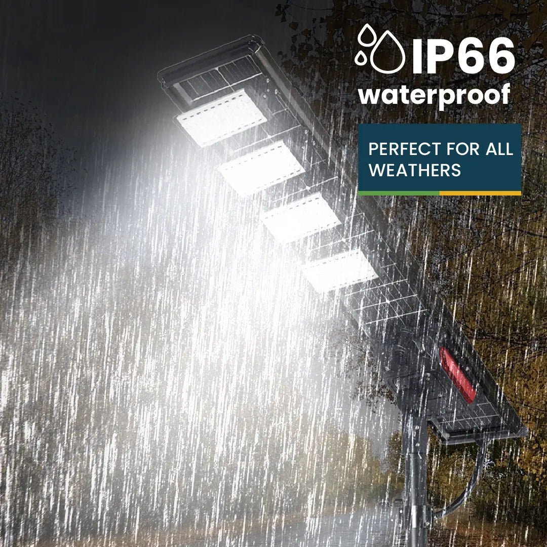 NovusTech 100W Solar Street Light – Cool White - Image 5