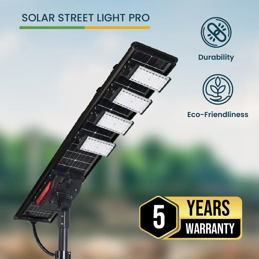 NovusTech 100W Solar Street Light – Cool White - Image 7