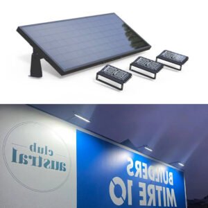 NovusTech 120W Solar Billboard Light – Aluminium Alloy