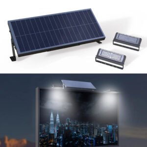 NovusTech 80W Solar Billboard Light – Aluminium Alloy