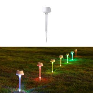 NovusTech Solar Spike Decorative Light – RGB Color