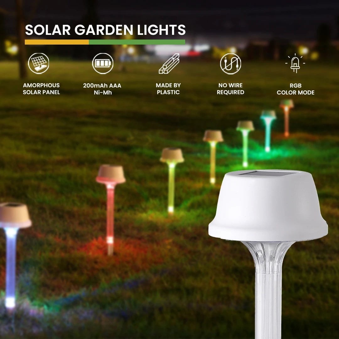 NovusTech Solar Spike Decorative Light – RGB Color - Image 2