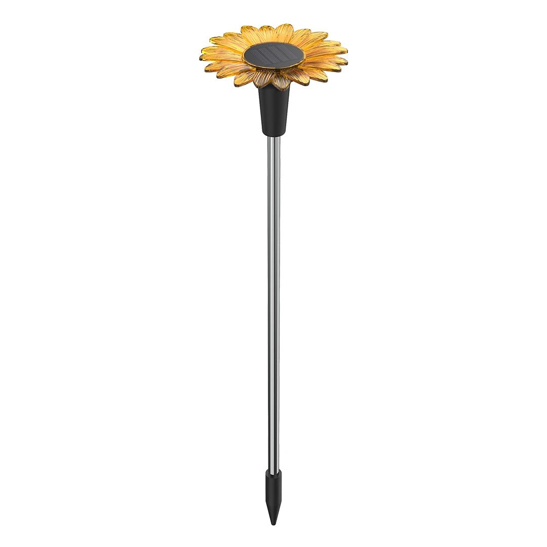 NovusTech Solar Sunflower Garden Decoration Light – Outdoor Waterproof | Solar Light for Home India Warm White - Image 7