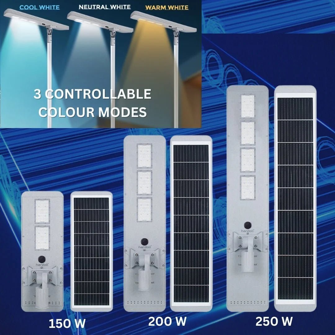 NovusTech 250W All-in-One Solar Street Light – Aluminium Body - Image 4