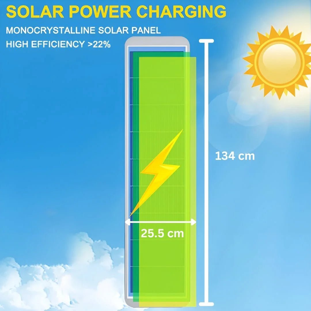 NovusTech 250W All-in-One Solar Street Light – Aluminium Body - Image 5