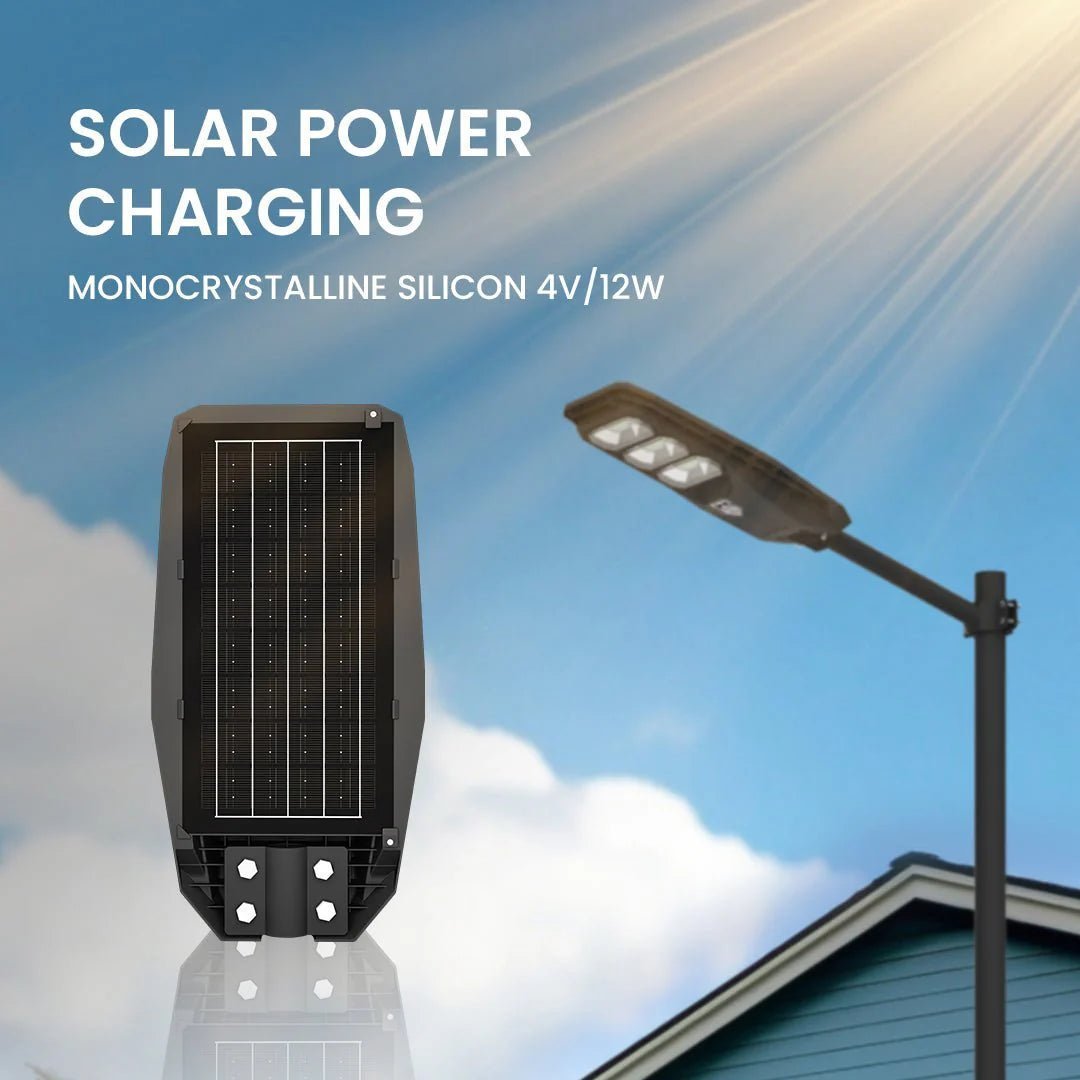 NovusTech 300W All-in-One Solar Street Light – ABS - Image 3