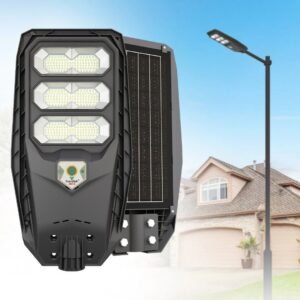 NovusTech 300W All-in-One Solar Street Light – ABS