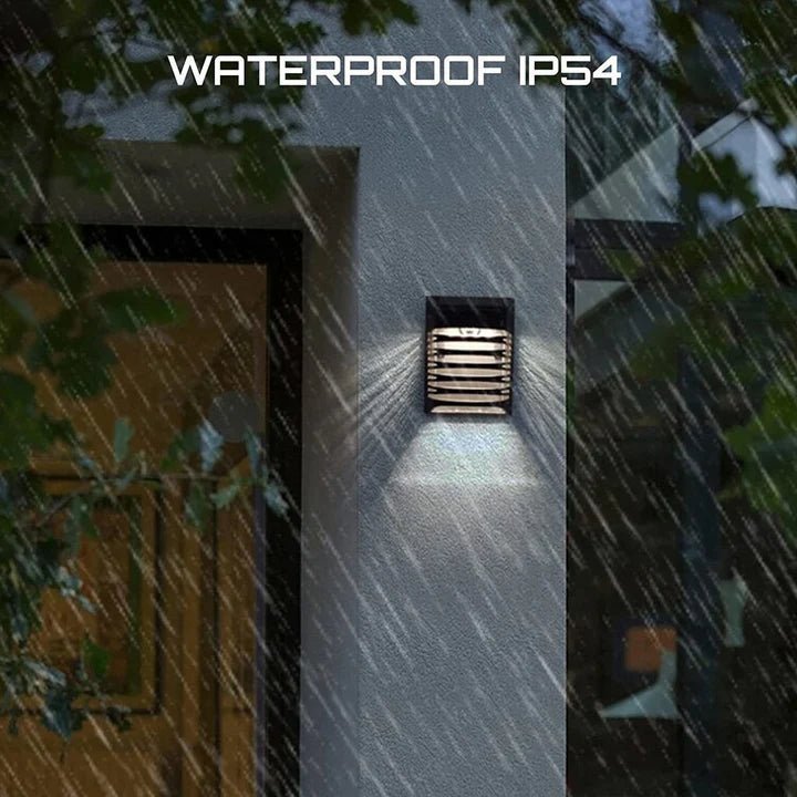 NovusTech 4 LED Solar Wall Light – Outdoor Waterproof Decorative | Solar Light for Home & Garden India (Refurbished) - Image 2