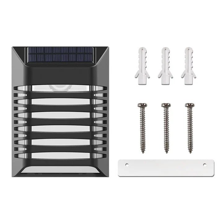 NovusTech 4 LED Solar Wall Light – Outdoor Waterproof Decorative | Solar Light for Home & Garden India (Refurbished) - Image 3