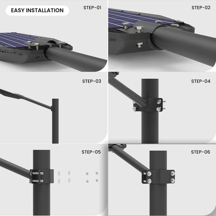NovusTech 400W All-in-One Solar Street Light – ABS - Image 6