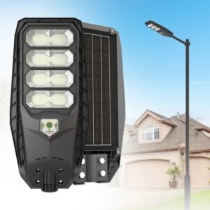 NovusTech 400W All-in-One Solar Street Light – ABS