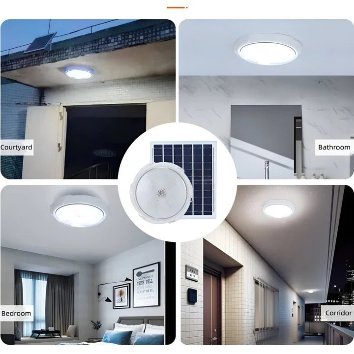 NovusTech 40W Solar Ceiling Light – Outdoor & Indoor LED Waterproof | Solar Light for Home & Garden India (Refurbished) - Image 7