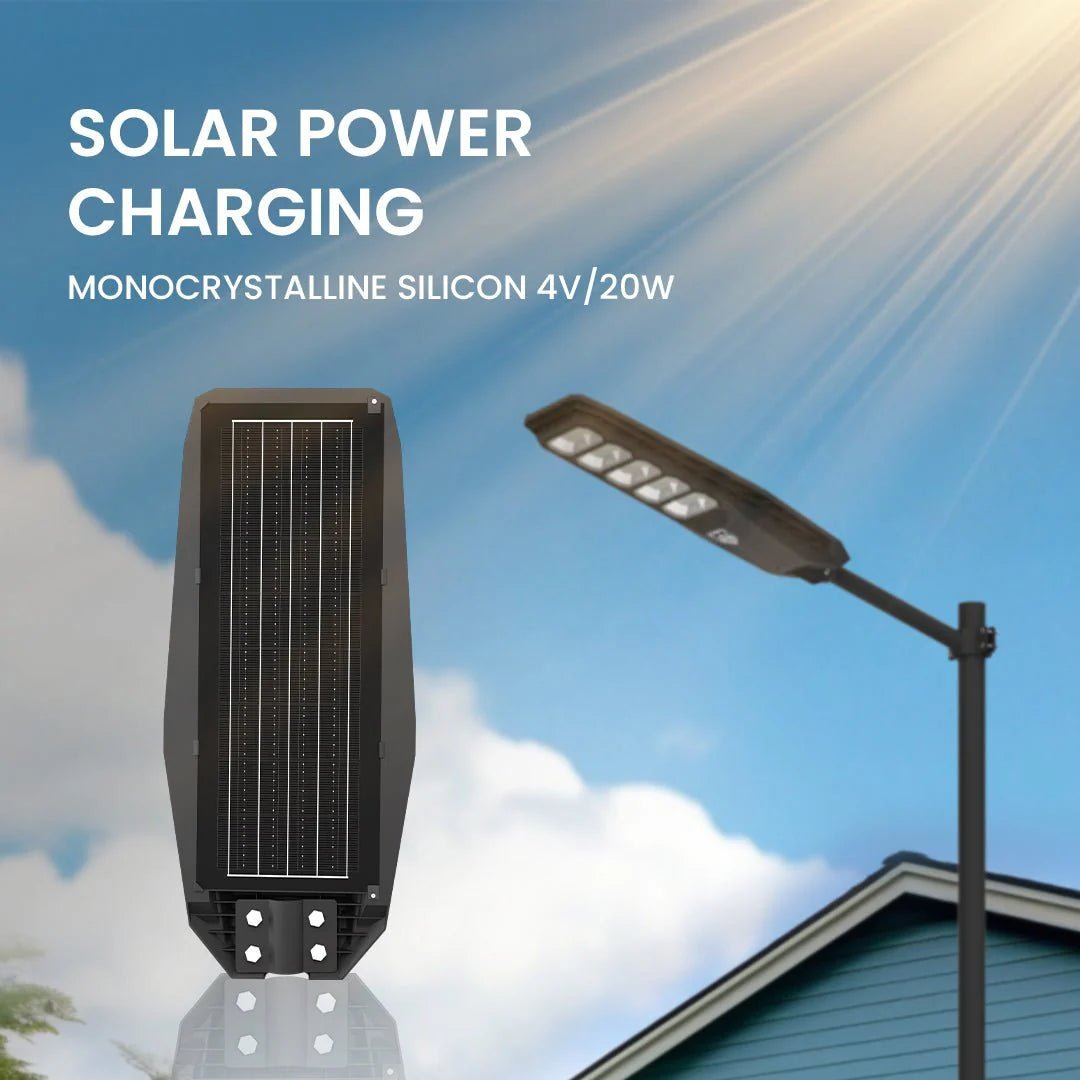 NovusTech 500W All-in-One Solar Street Light – ABS - Image 3