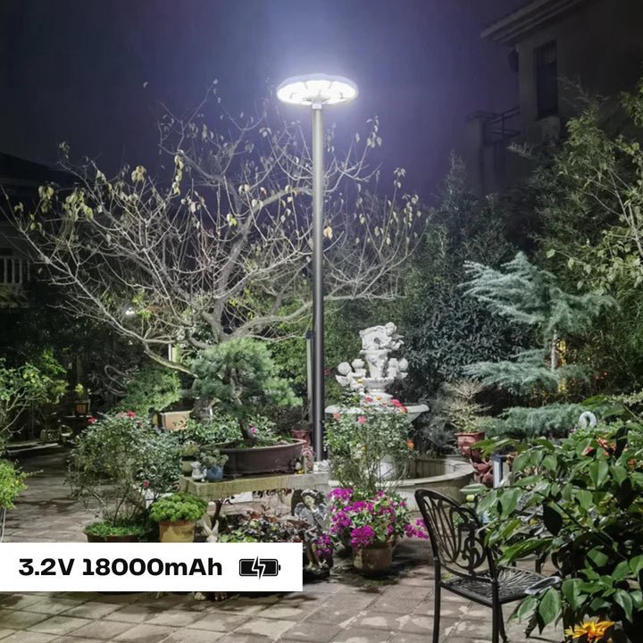 NovusTech 500W Solar UFO Light – Waterproof LED | Solar Light for Home & Garden Outdoor India (Cool White - Image 6