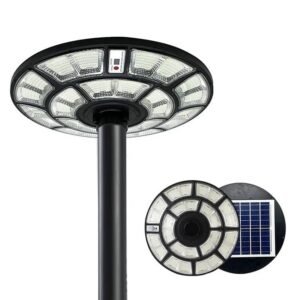 NovusTech 500W Solar UFO Light – Waterproof LED | Solar Light for Home & Garden Outdoor India (Cool White