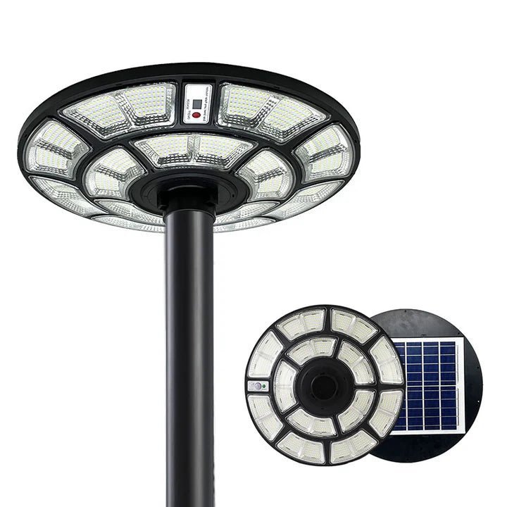 NovusTech 500W Solar UFO Light – Waterproof LED | Solar Light for Home & Garden Outdoor India (Cool White