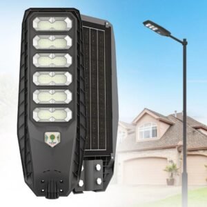 NovusTech 600W All-in-One Solar Street Light – ABS