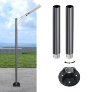 NovusTech 500W Solar UFO Light – Waterproof LED | Solar Light for Home & Garden Outdoor India (Cool White