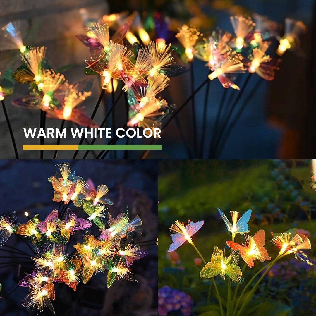 NovusTech Solar Fibre Butterfly Decorative Light – Warm White - Image 5