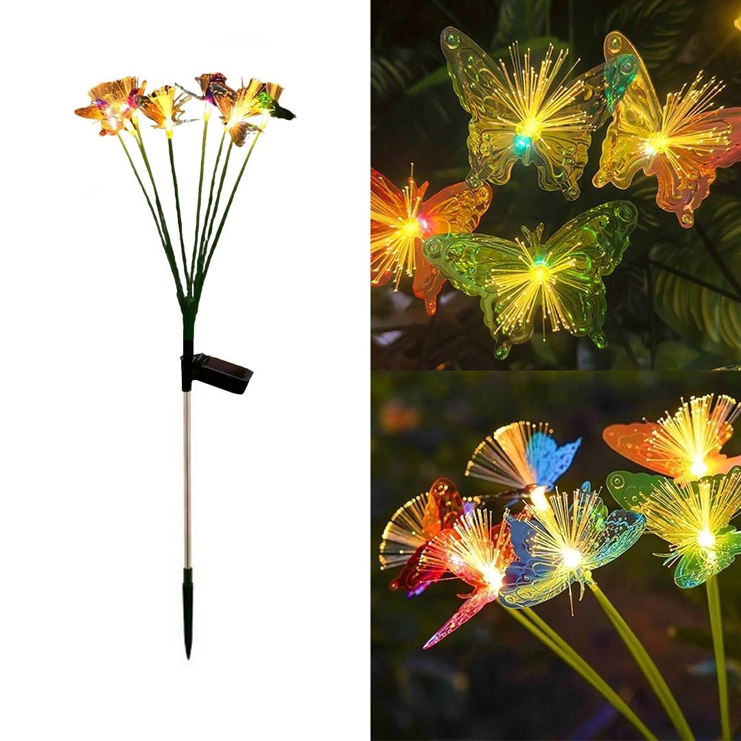 NovusTech Solar Fibre Butterfly Decorative Light – Warm White