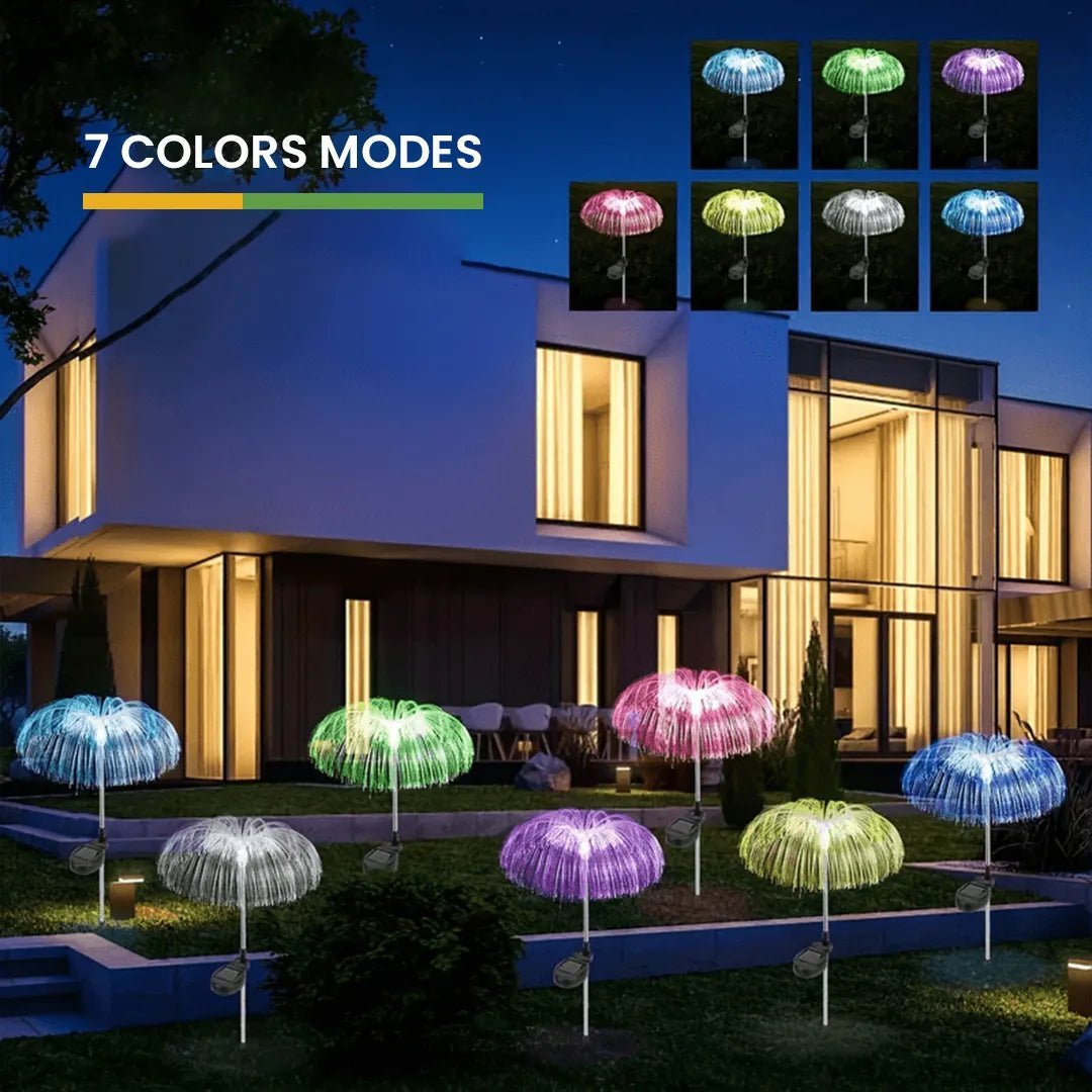 NovusTech Solar Jellyfish Decorative Light – 7 Color - Image 4