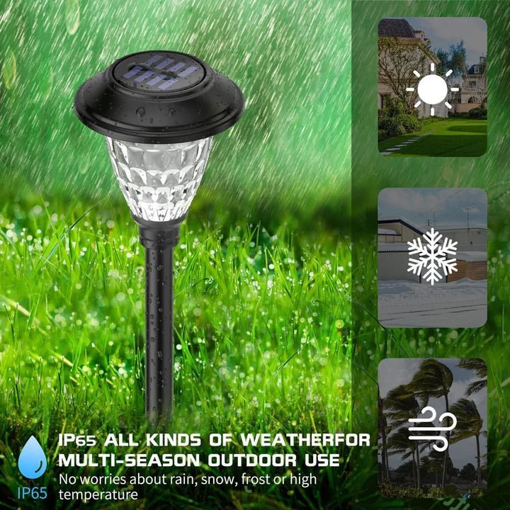 NovusTech Solar Decorative Pathway Lights – Waterproof LED | Solar Light for Home & Garden Outdoor India Warm White (Refurbished) - Image 4