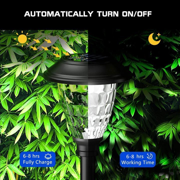 NovusTech Solar Decorative Pathway Lights – Waterproof LED | Solar Light for Home & Garden Outdoor India Warm White (Refurbished) - Image 3