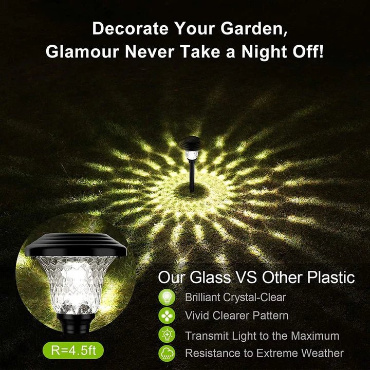 NovusTech Solar Decorative Pathway Lights – Waterproof LED | Solar Light for Home & Garden Outdoor India Warm White (Refurbished) - Image 5