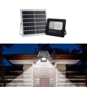 NovusTech 60W Solar Flood Light – Remote Control