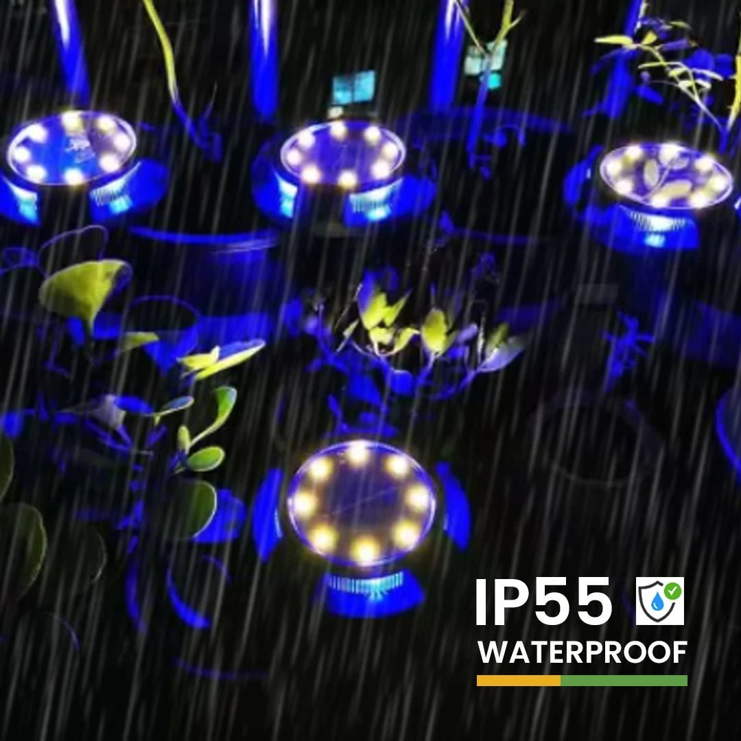 NovusTech Solar Spike Light – RGB+White - Image 3