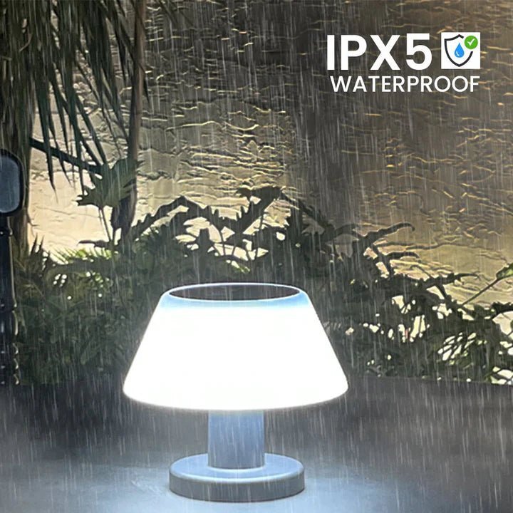 NovusTech Solar Lights for Home LED Table Lamp for Emergency Decorative Camping Lantern (Warm White)(Refurbished) - Image 3