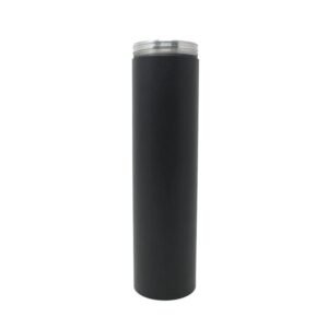 NovusTech Solar Pillar Gate Lamp Pole Black – Accessory for Solar Light Outdoor India (Pack of 1)