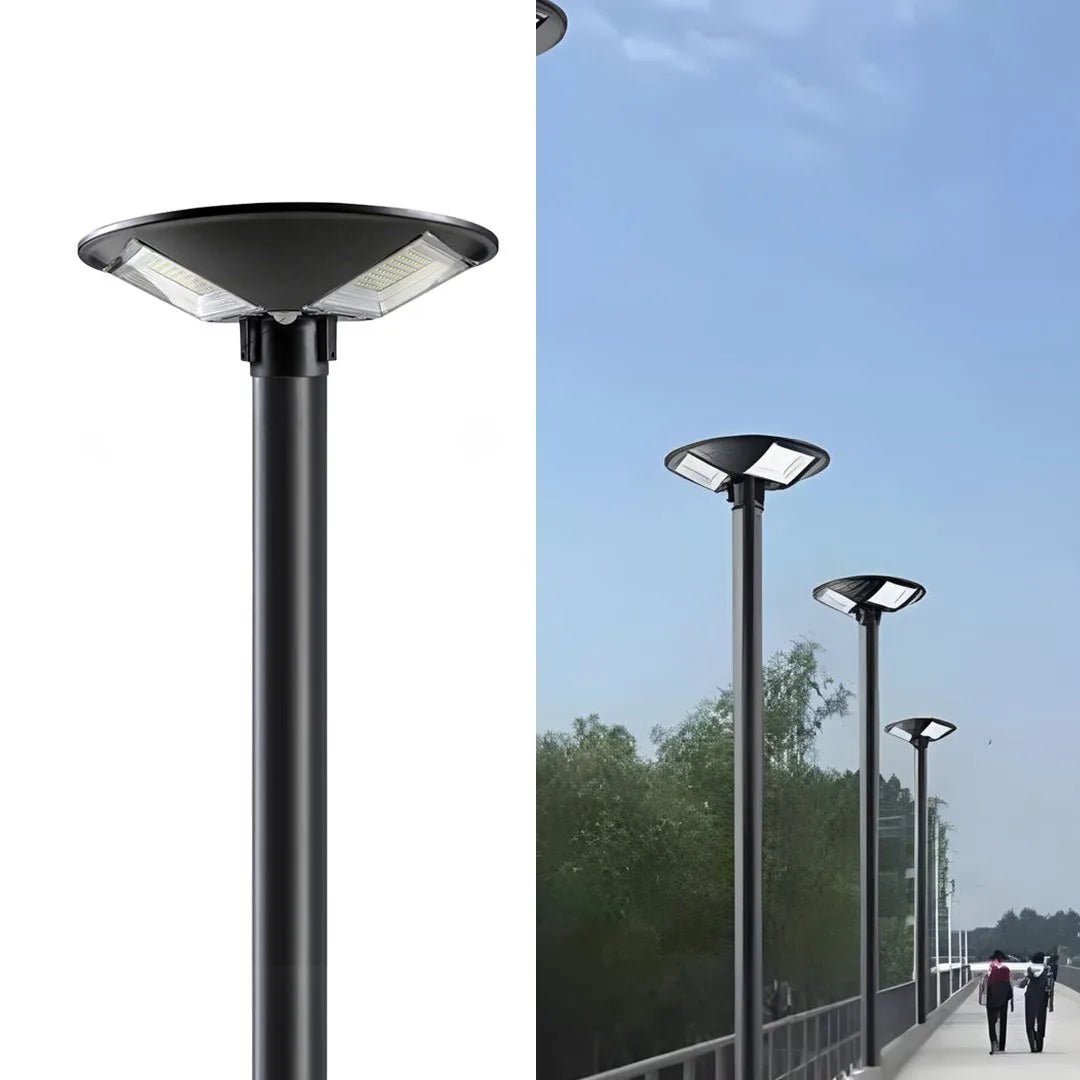 NovusTech 300W Solar UFO Garden Light – Waterproof LED | Solar Light for Home & Garden Outdoor India (Cool White) - Image 2