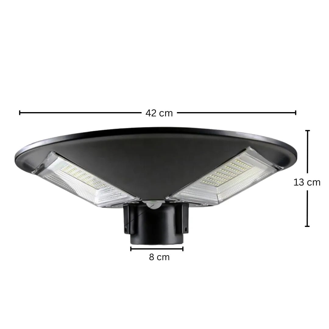 NovusTech 300W Solar UFO Garden Light – Waterproof LED | Solar Light for Home & Garden Outdoor India (Cool White) - Image 8