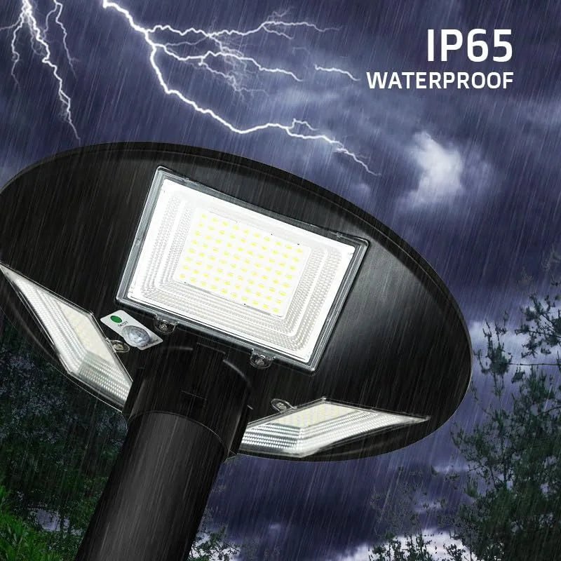 NovusTech 300W Solar UFO Garden Light – Waterproof LED | Solar Light for Home & Garden Outdoor India (Cool White) - Image 4